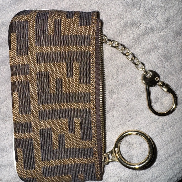 Fendi Key Cles Case Pouch Card Holder